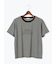 フレームロゴプリントTシャツ