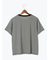 フレームロゴプリントTシャツ