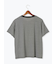 フレームロゴプリントTシャツ