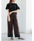 発泡ロゴプリントTシャツ