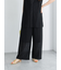 クレープメッシュストレートパンツ（セットアップ可）