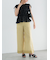 シアーワイドパンツ