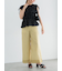 シアーワイドパンツ