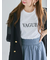 パール&刺繍ロゴスタンダードTシャツ