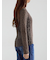 パッチワークレース前後2WAY衿デザインTOPS《2025Autumn catalog item》