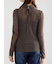 パッチワークレース前後2WAY衿デザインTOPS《2025Autumn catalog item》