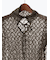 パッチワークレース前後2WAY衿デザインTOPS《2025Autumn catalog item》