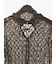 パッチワークレース前後2WAY衿デザインTOPS《2025Autumn catalog item》