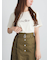 フロッキープリントロゴTシャツ