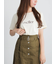フロッキープリントロゴTシャツ