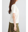 フロッキープリントロゴTシャツ