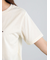 フロッキープリントロゴTシャツ