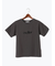 フロッキープリントロゴTシャツ