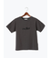 フロッキープリントロゴTシャツ