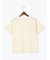 フロッキープリントロゴTシャツ