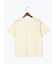 フロッキープリントロゴTシャツ