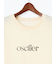 フロッキープリントロゴTシャツ