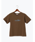 フロッキープリントロゴTシャツ