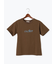 フロッキープリントロゴTシャツ