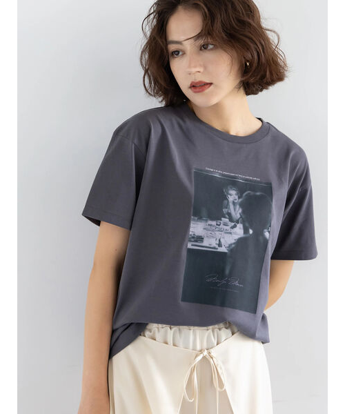 マリリンモンローミラーフォトTシャツ｜テチチの通販｜&mall（アンド