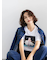 マリリンモンローチェアフォトTシャツ