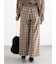 チェックスラックス（セットアップ可）《2025Autumn catalog item》
