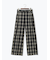 チェックスラックス（セットアップ可）《2025Autumn catalog item》