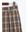 チェックスラックス（セットアップ可）《2025Autumn catalog item》