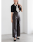 フェイクレザーセミワイドパンツ《2025Autumn catalog item》