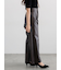 フェイクレザーセミワイドパンツ《2025Autumn catalog item》