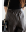 フェイクレザーセミワイドパンツ《2025Autumn catalog item》