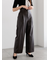 フェイクレザーセミワイドパンツ《2025Autumn catalog item》
