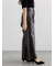 フェイクレザーセミワイドパンツ《2025Autumn catalog item》