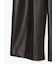フェイクレザーセミワイドパンツ《2025Autumn catalog item》