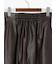 フェイクレザーセミワイドパンツ《2025Autumn catalog item》