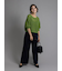 スパンコールメッシュハーフスリーブニット《2025Autumn catalog item》