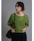 スパンコールメッシュハーフスリーブニット《2025Autumn catalog item》