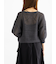 スパンコールメッシュハーフスリーブニット《2025Autumn catalog item》