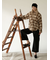 2WAYウエストタックチェックシャツ《2025Autumn catalog item》