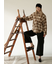 2WAYウエストタックチェックシャツ《2025Autumn catalog item》