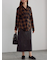 2WAYウエストタックチェックシャツ《2025Autumn catalog item》