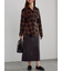 2WAYウエストタックチェックシャツ《2025Autumn catalog item》