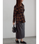 2WAYウエストタックチェックシャツ《2025Autumn catalog item》