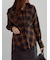 2WAYウエストタックチェックシャツ《2025Autumn catalog item》