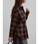 2WAYウエストタックチェックシャツ《2025Autumn catalog item》