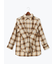 2WAYウエストタックチェックシャツ《2025Autumn catalog item》