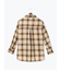 2WAYウエストタックチェックシャツ《2025Autumn catalog item》