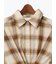 2WAYウエストタックチェックシャツ《2025Autumn catalog item》