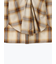 2WAYウエストタックチェックシャツ《2025Autumn catalog item》