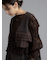 【Atelier plie】プリーツティアードジレ《2025Autumn catalog item》